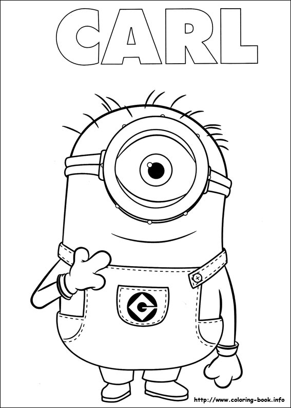 Minions Coloring Pages On Coloring Book Info