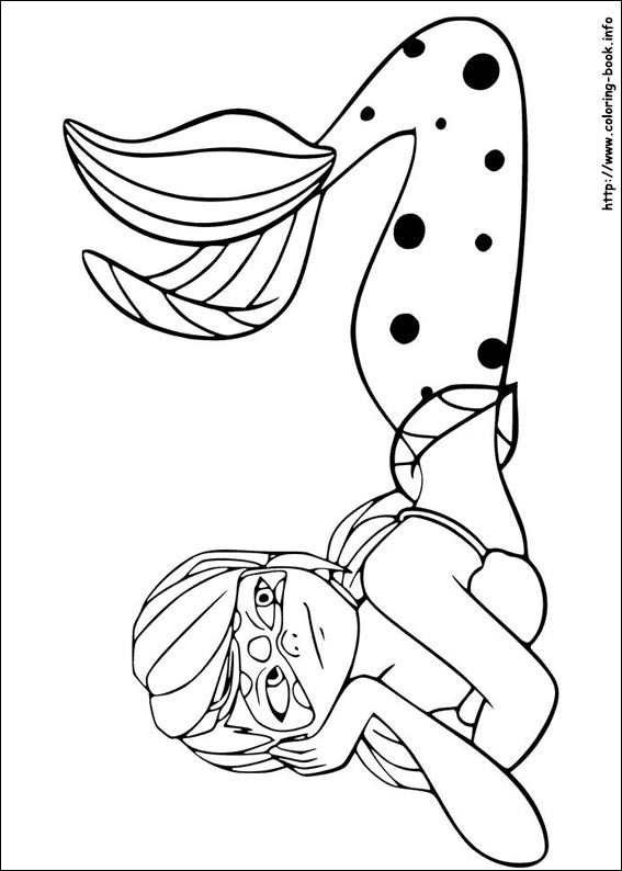 Miraculous Ladybug coloring picture