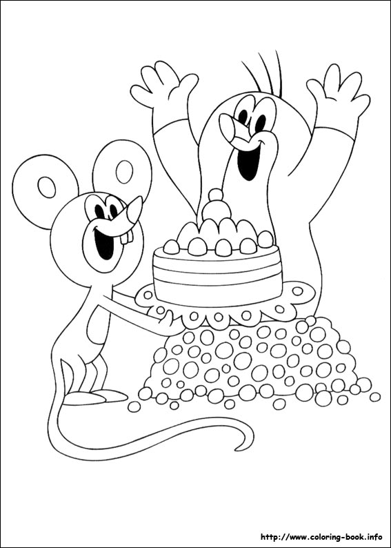 The Mole coloring picture