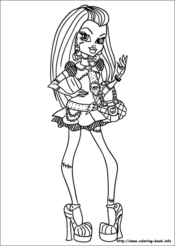 Monster High coloring picture