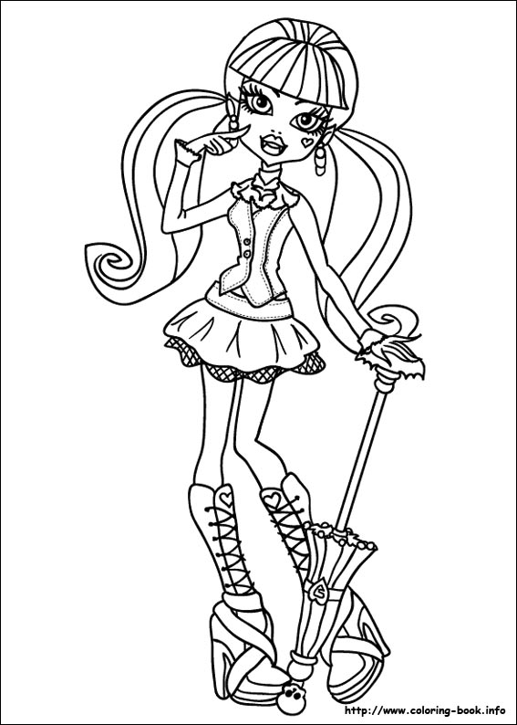 Monster High coloring picture