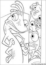 monsters inc printable coloring pages