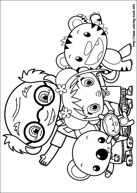 Ni Hao Kai-Lan coloring picture