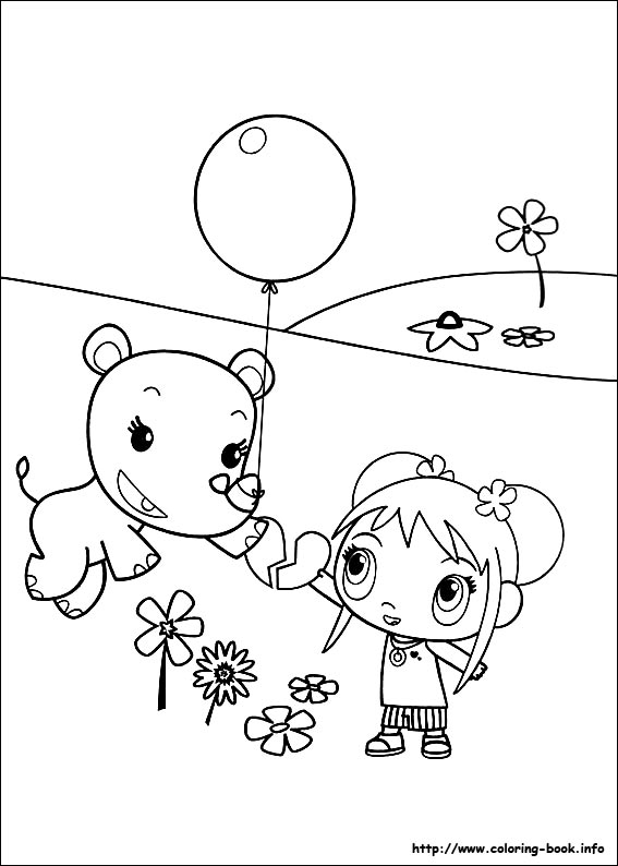 Ni Hao Kai-Lan coloring picture