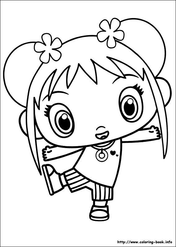 Ni Hao Kai-Lan coloring picture