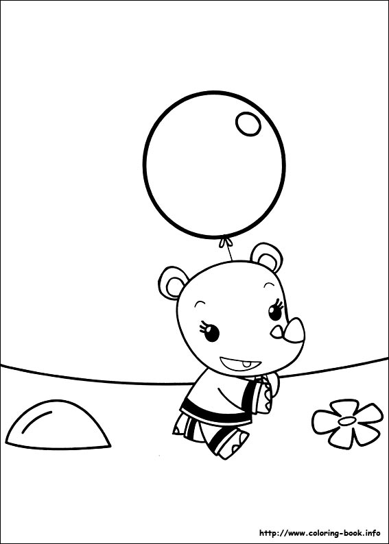 Ni Hao Kai-Lan coloring picture