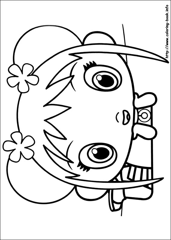 Ni Hao Kai-Lan coloring picture