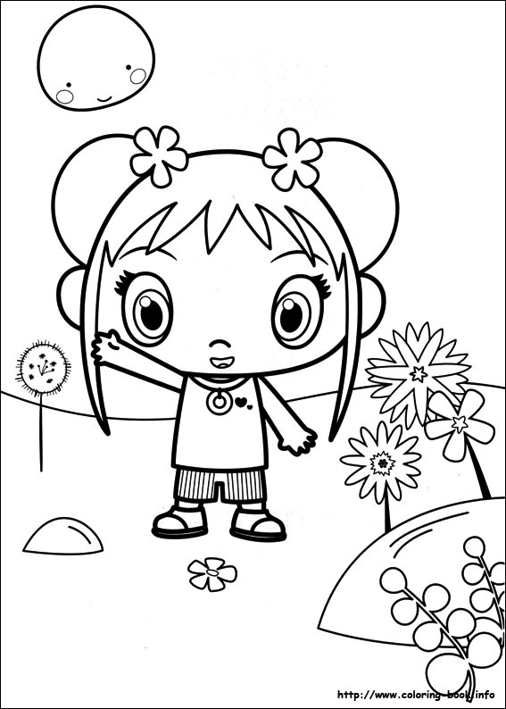 Ni Hao Kai-Lan coloring picture