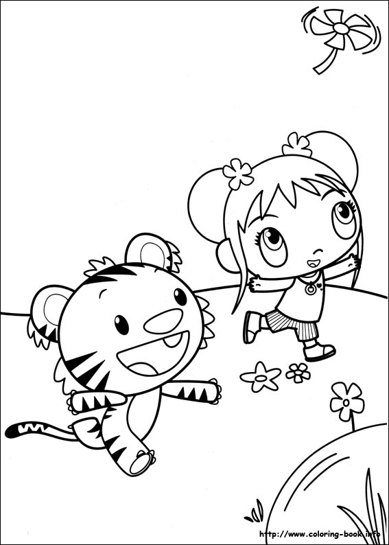 Ni Hao Kai-Lan coloring picture