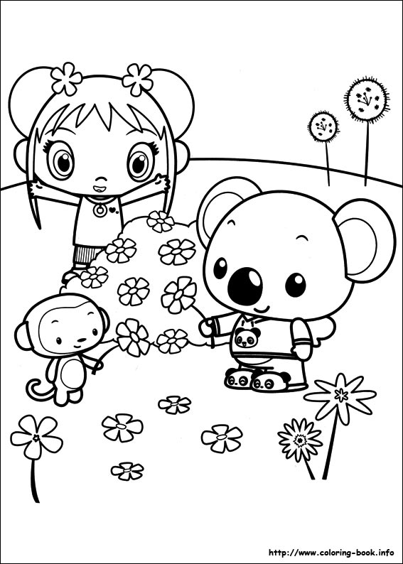 Ni Hao Kai-Lan coloring picture