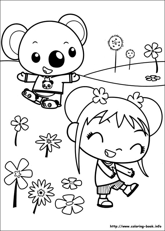 Ni Hao Kai-Lan coloring picture