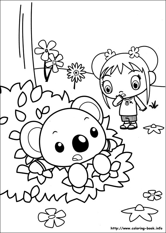 Ni Hao Kai-Lan coloring picture