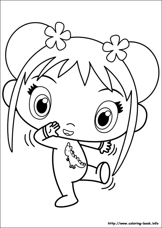 Ni Hao Kai-Lan coloring picture