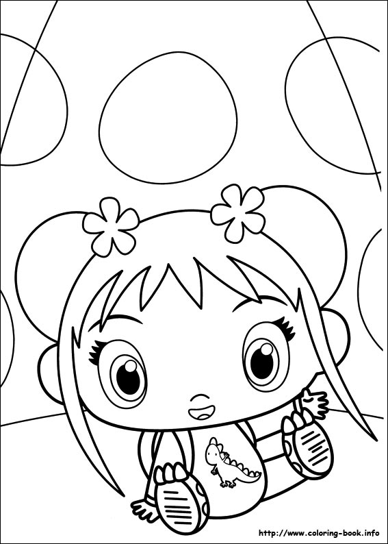 Ni Hao Kai-Lan coloring picture