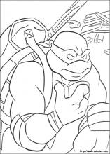 Teenage Mutant Ninja Turtles Coloring Pages