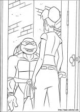 Teenage Mutant Ninja Turtles Coloring Pages