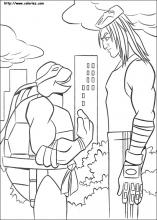 Teenage Mutant Ninja Turtles Coloring Pages