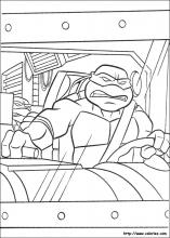 Teenage Mutant Ninja Turtles Coloring Pages