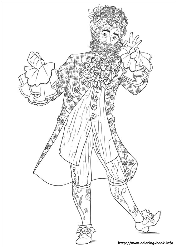 The Nutcracker and the Four Realms coloring picture