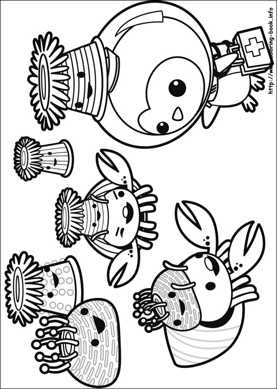 The Octonauts coloring picture