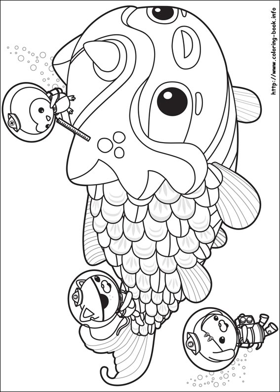 The Octonauts coloring picture