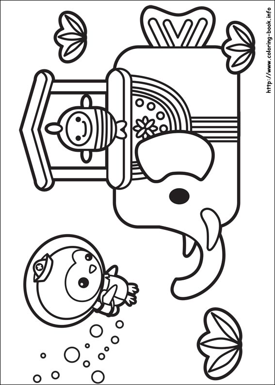 The Octonauts coloring picture