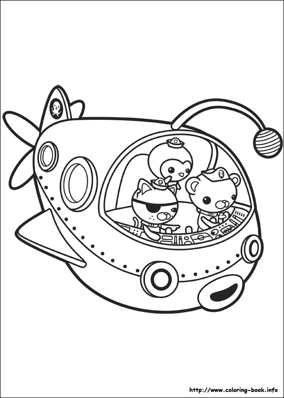 The Octonauts coloring picture