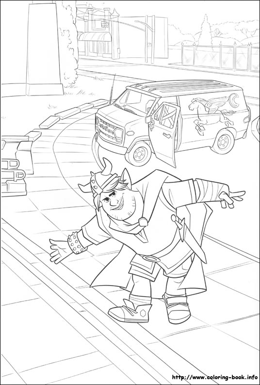 Onward coloring picture