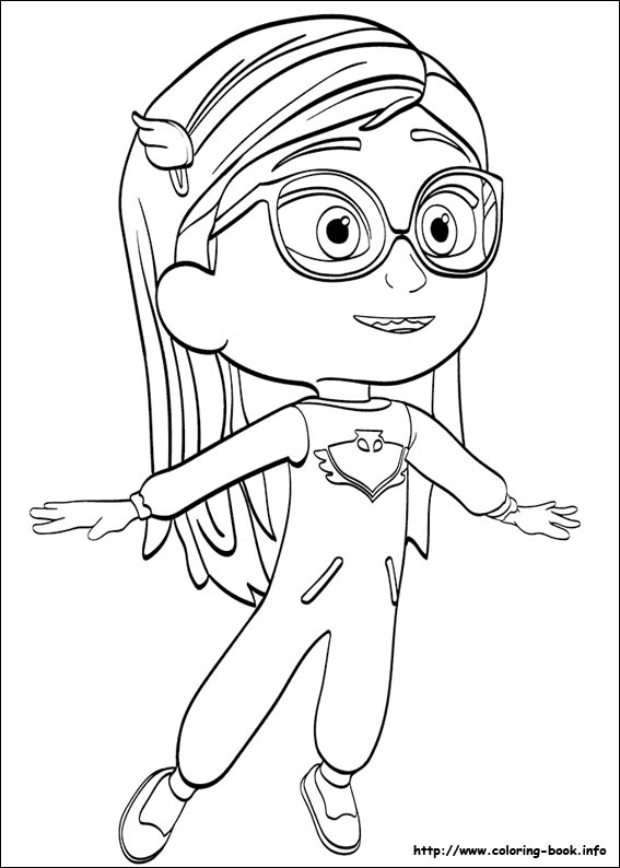 PJ Masks coloring picture