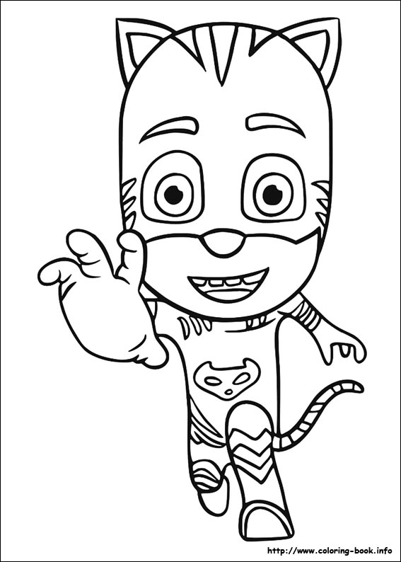 PJ Masks coloring picture