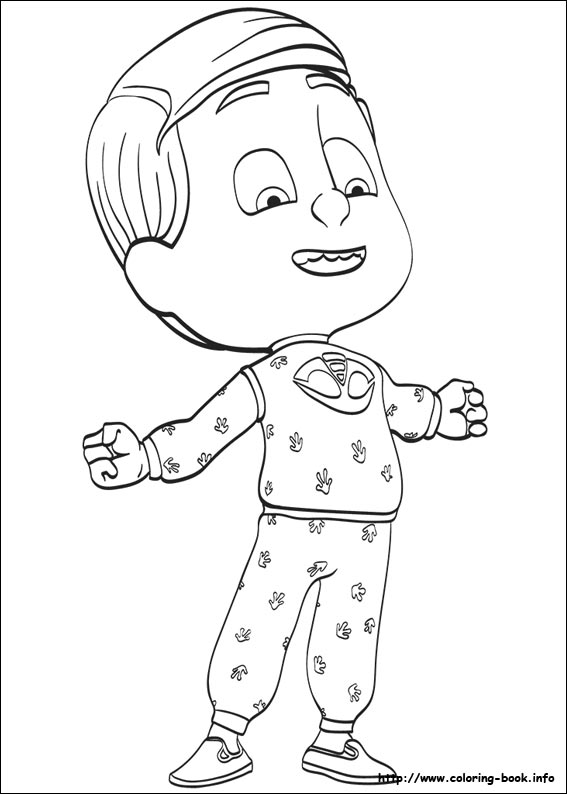 PJ Masks coloring picture