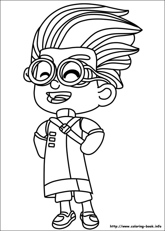 PJ Masks coloring picture