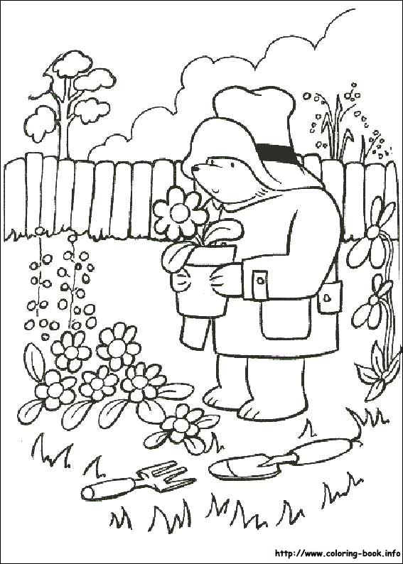 paddington bear coloring pages - photo #31