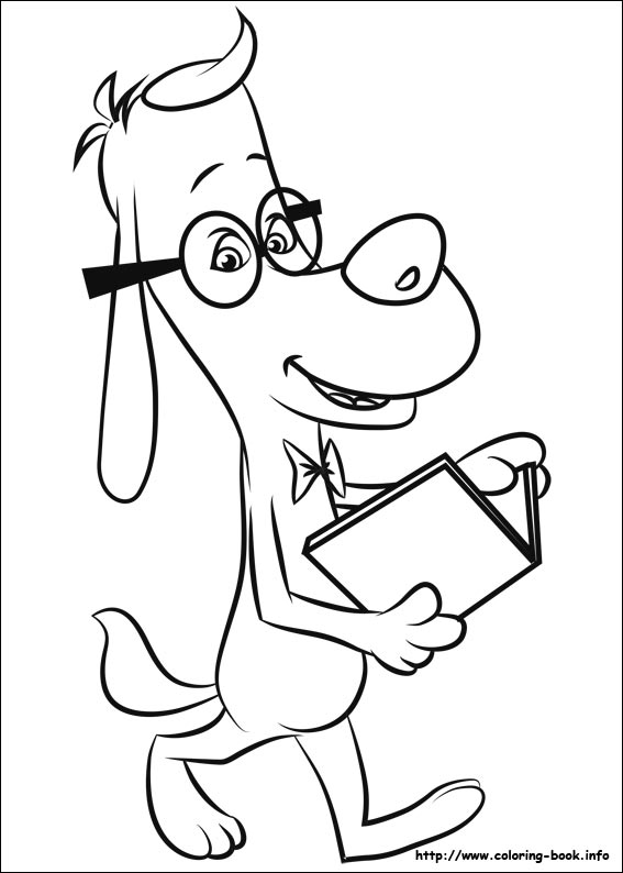 Mr. Peabody & Sherman coloring picture