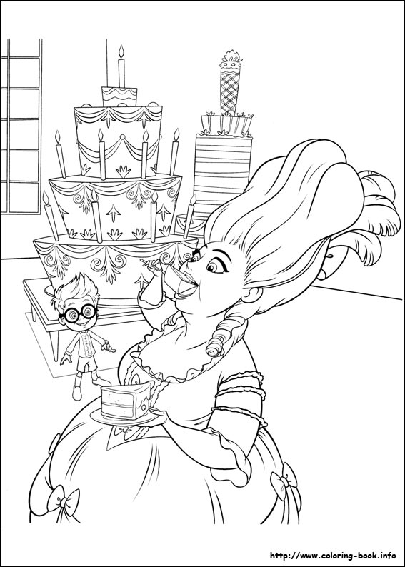 Mr. Peabody & Sherman coloring picture