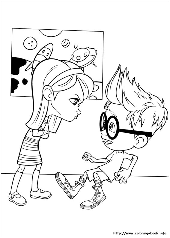 Mr. Peabody & Sherman coloring picture