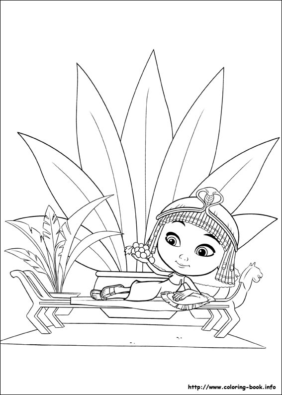 Mr. Peabody & Sherman coloring picture