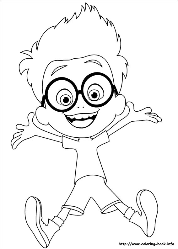 Mr. Peabody & Sherman coloring picture