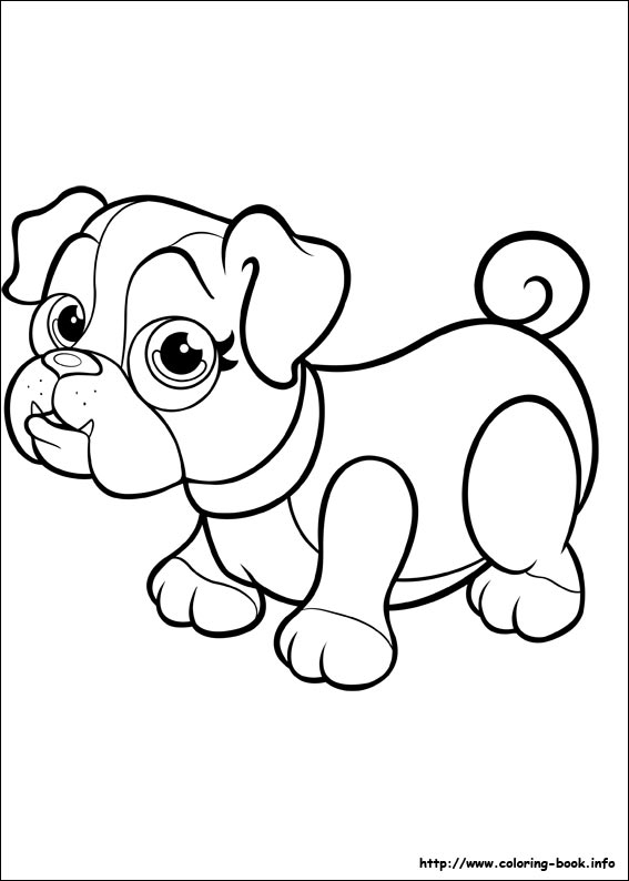 Pet Parade coloring picture