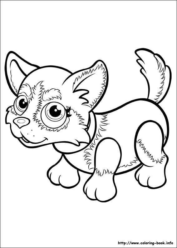 Pet Parade coloring picture