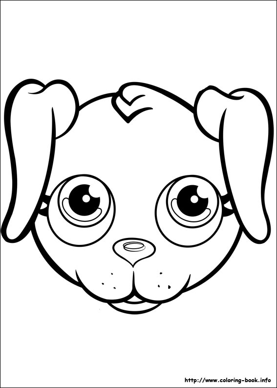 Pet Parade coloring picture