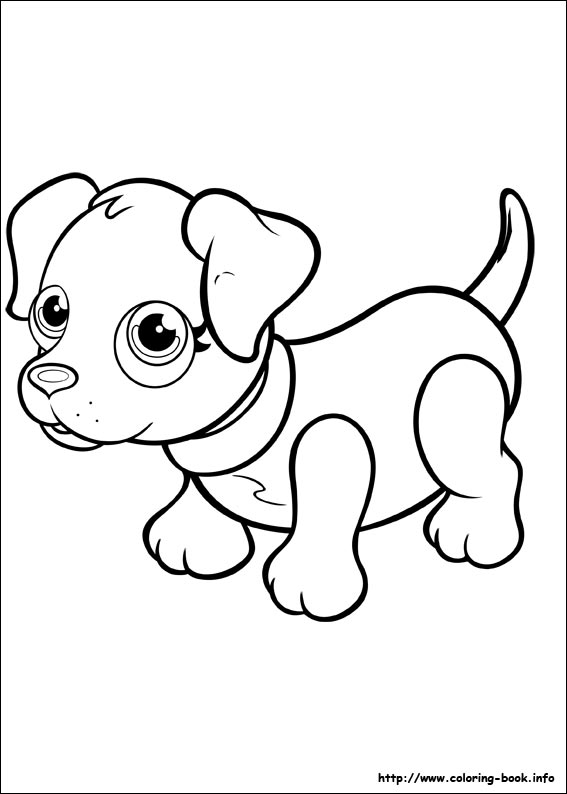 Pet Parade coloring picture