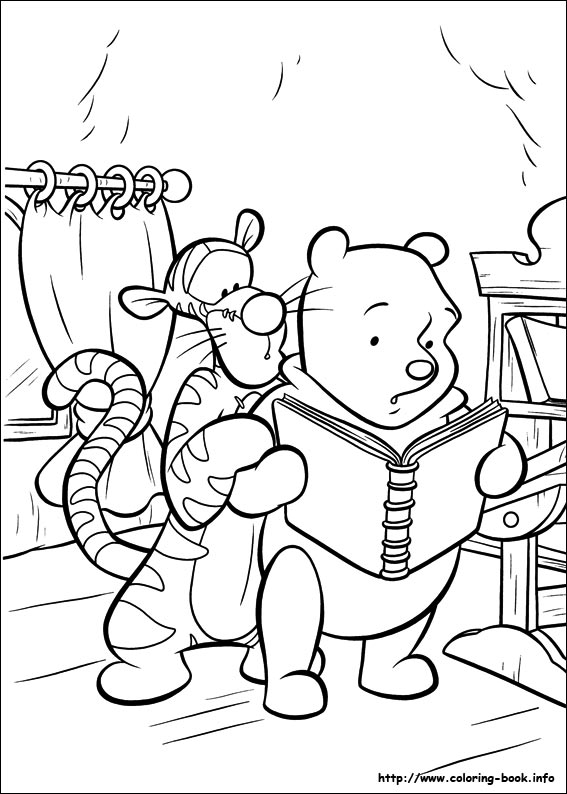 Piglet coloring picture