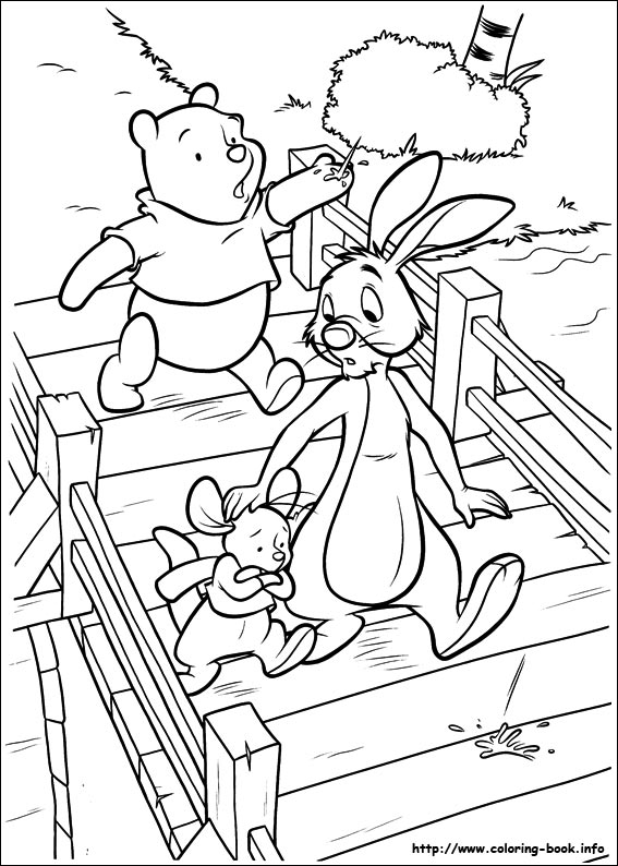 Piglet coloring picture