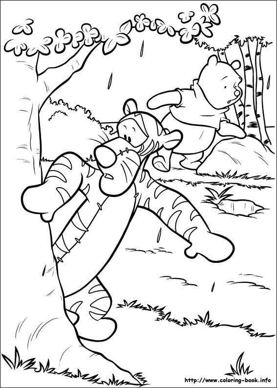 Piglet coloring picture