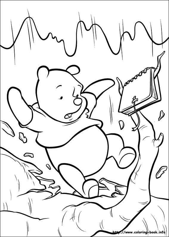 Piglet coloring picture