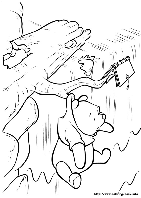 Piglet coloring picture