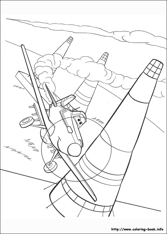 Planes: Fire & Rescue coloring picture