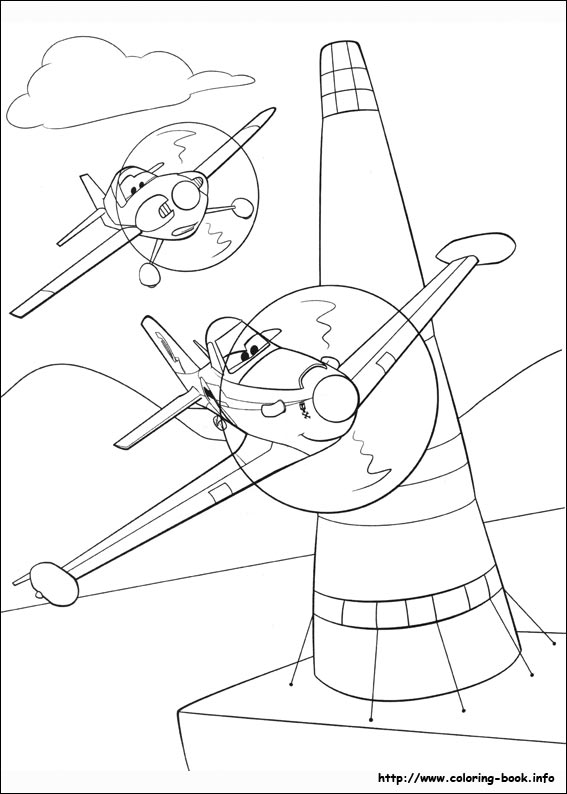 Planes: Fire & Rescue coloring picture