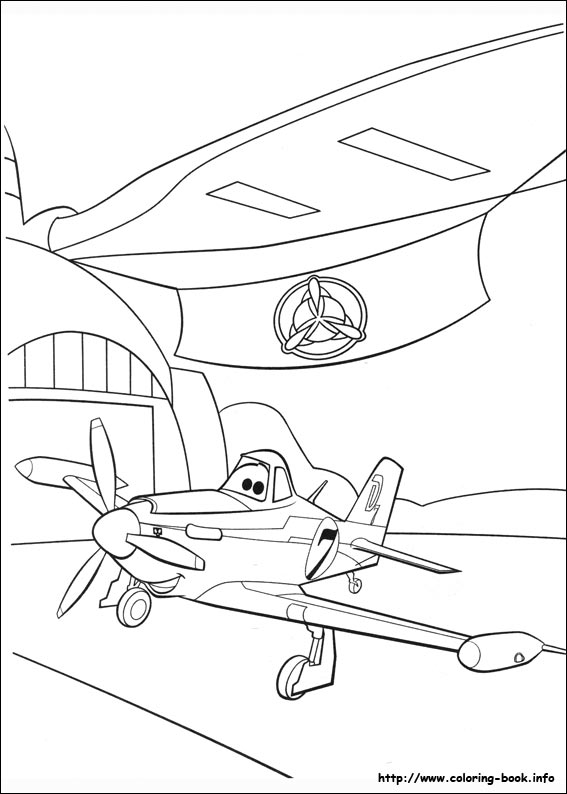 Planes: Fire & Rescue coloring picture